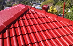 Tile roof restoration Brisbane